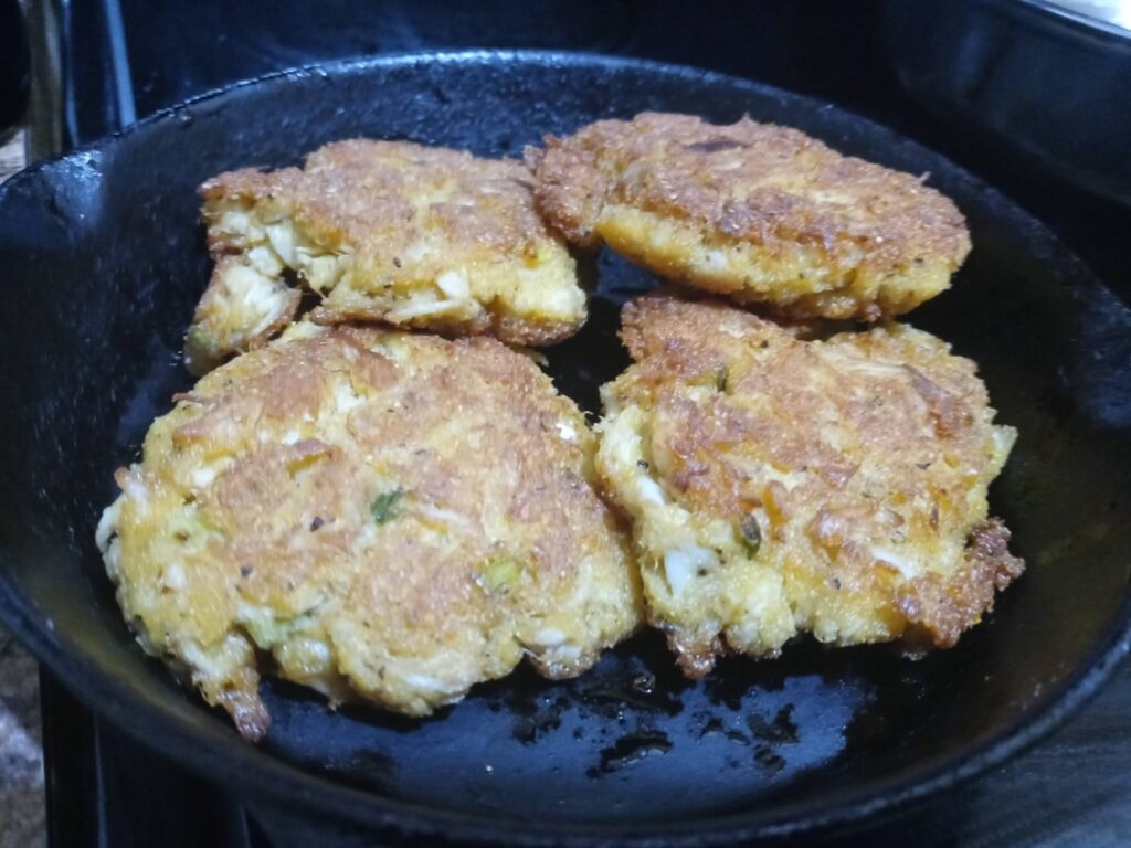 Awesome Conch Fritters in a Pan