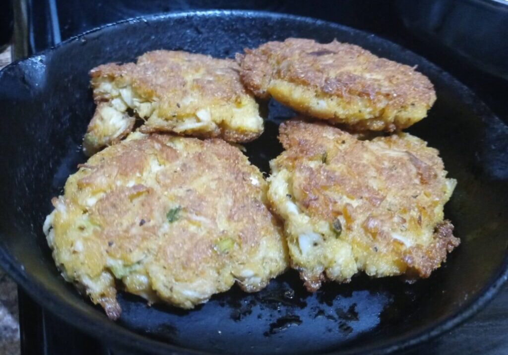 Awesome Conch Fritters in a Pan